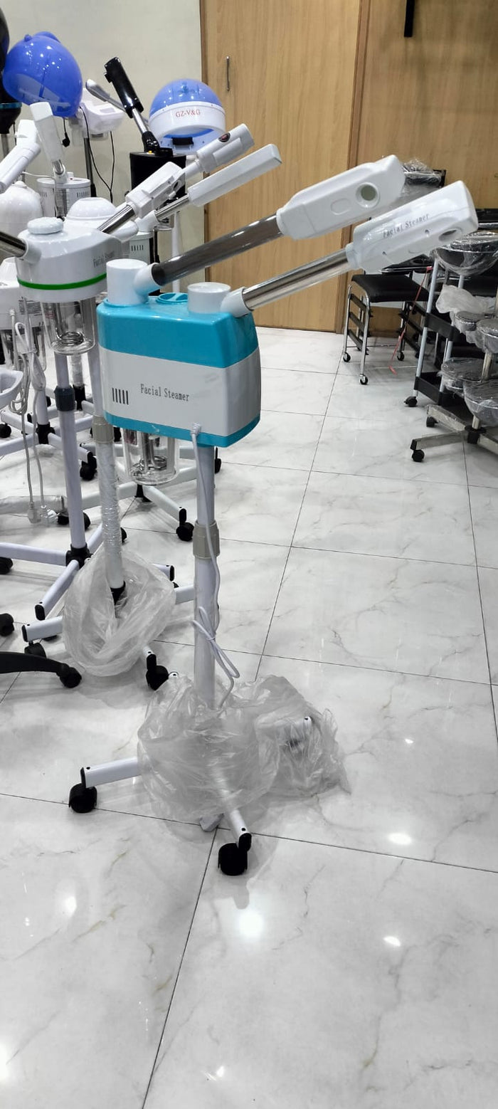 Professional Hot & Cold Dual-Arm Facial Steamer | Advanced 2-in-1 Vaporizer